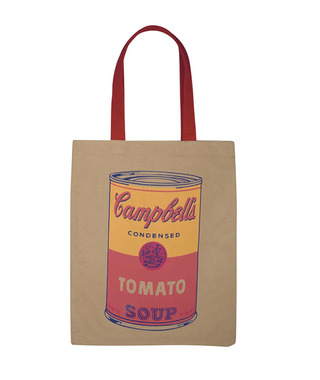 Andy Warhol｜帆布托特包－康寶濃湯（棕）