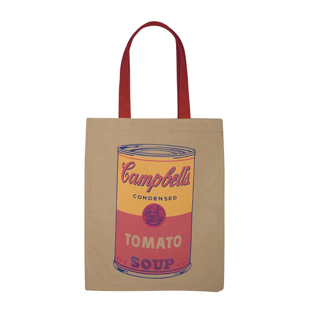 Andy Warhol｜帆布托特包－康寶濃湯（棕）