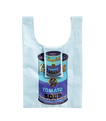 Andy Warhol｜康寶濃湯藍色－尼龍購物袋