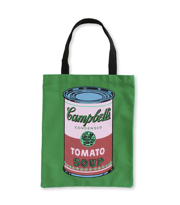 Andy Warhol｜帆布托特包－康寶濃湯（綠）