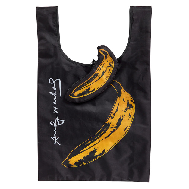 Andy Warhol｜香蕉－尼龍購物袋