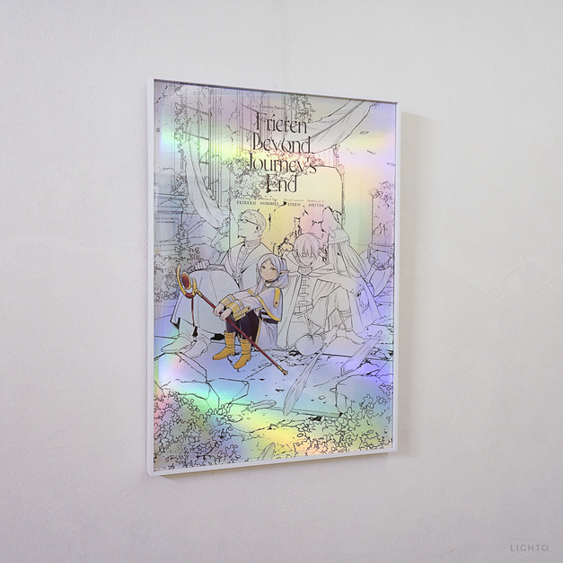 絕版｜葬送的芙莉蓮  葬送のフリーレン 雷射海報 (含裱框)