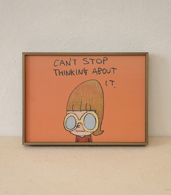 奈良美智 Yoshitomo Nara｜Can't Stop Thinking about it (橫版)