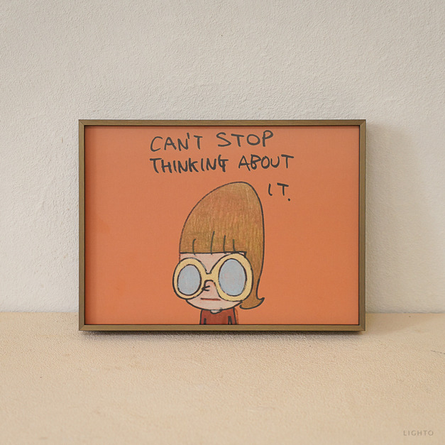 奈良美智 Yoshitomo Nara｜Can't Stop Thinking about it (橫版)