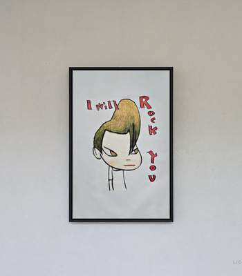 布巾相框｜奈良美智 Yoshitomo Nara｜Rockyou!