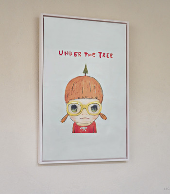 布巾相框｜奈良美智 Yoshitomo Nara｜Under The Tree