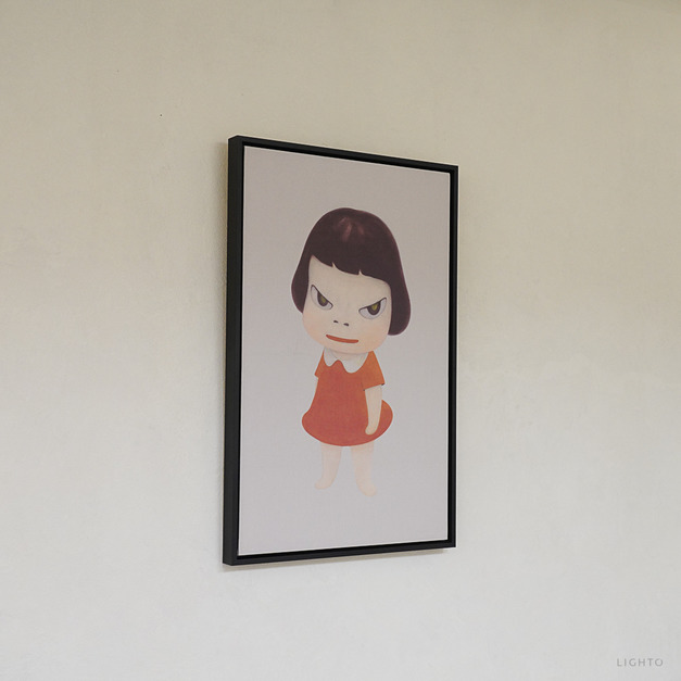 布巾裱框｜奈良美智 Yoshitomo Nara｜Missing In Action