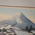 川瀬巴水 Kawase Hasui｜雪後清理，吉田_3