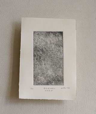 原作版畫｜王文伶｜在起風之日搖搖晃晃