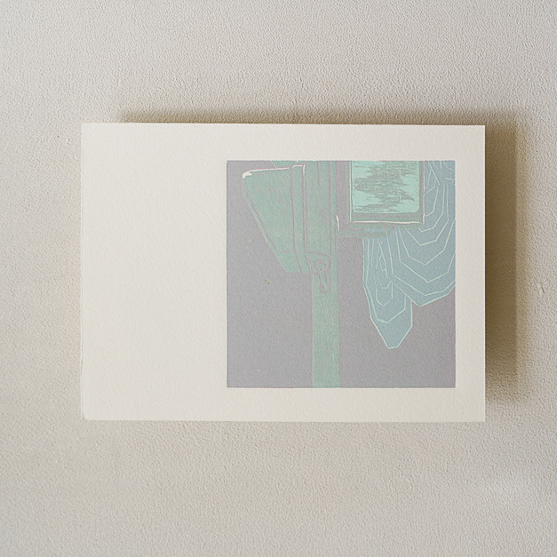 原作版畫｜王文伶｜穿梭02