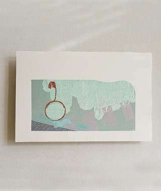 原作版畫｜王文伶｜穿梭03