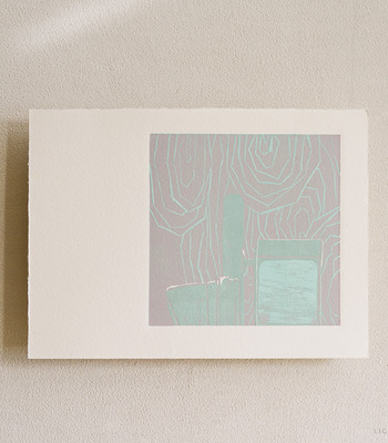 原作版畫｜王文伶｜穿梭01