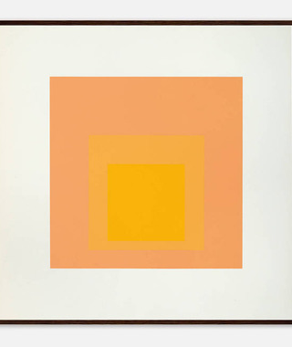 Homage to the Square(Saffron Tiers) | Josef Albers