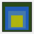 Homage to the Square(Amber Soul in Azure Forest) | Josef Albers_3