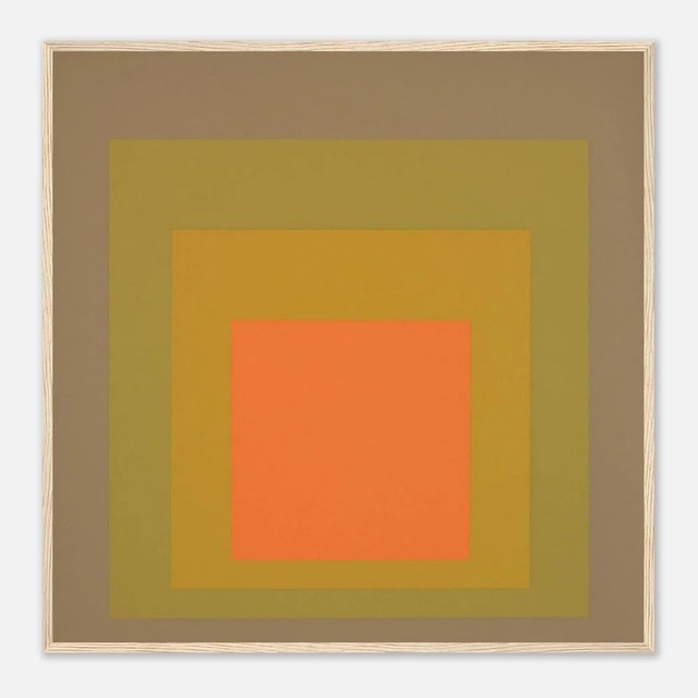 Homage to the Square(Amber Dawn) | Josef Albers