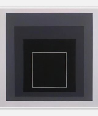 Homage to the Square(Inky Gradations) | Josef Albers
