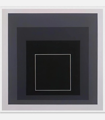 Homage to the Square(Inky Gradations) | Josef Albers