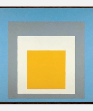 Homage to the Square(Cool Frame, Warm Core) | Josef Albers
