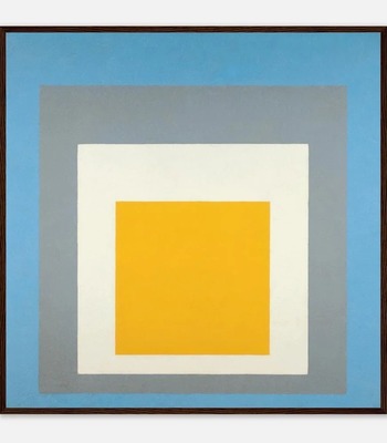 Homage to the Square(Cool Frame, Warm Core) | Josef Albers