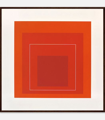 Homage to the Square(Amber Vibration) | Josef Albers