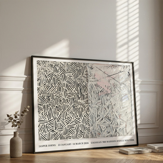 Jasper Johns｜Between the Clock and the Bed