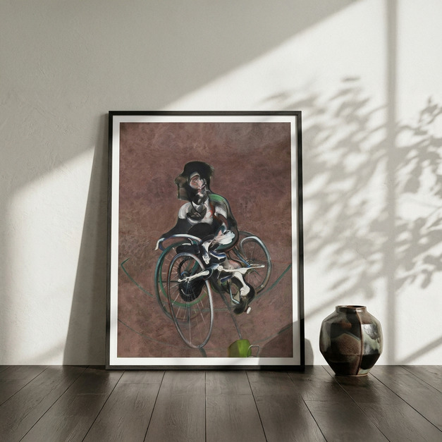 Francis Bacon | Portrait of George Dyer Riding a Bicycle, 1966