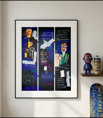 Jean-Michel Basquiat｜喇叭樂手 Horn Players