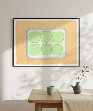 JinJin ｜ 琺瑯盤中的棗子