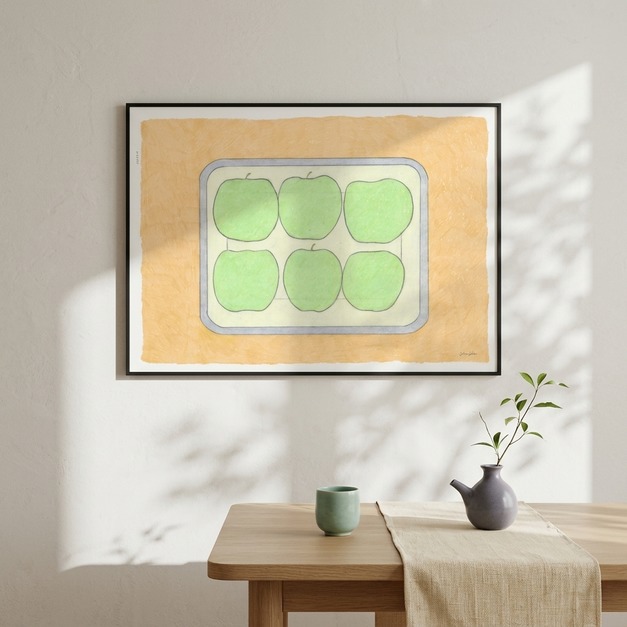 JinJin ｜ 琺瑯盤中的棗子