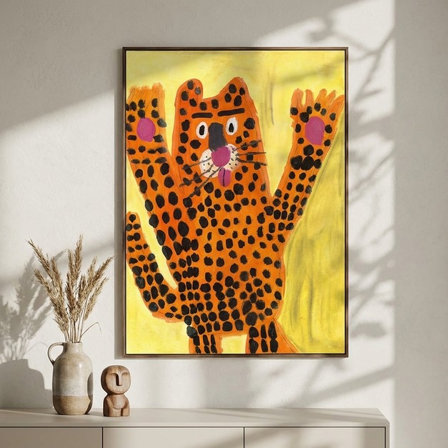 小歐哥的調色盤｜動物狂想曲-老虎