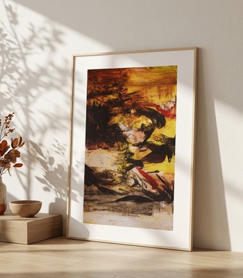 趙無極｜《無題》，1978年