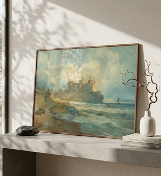 威廉&middot;透納 William Turner | Conway Castle, North Wales