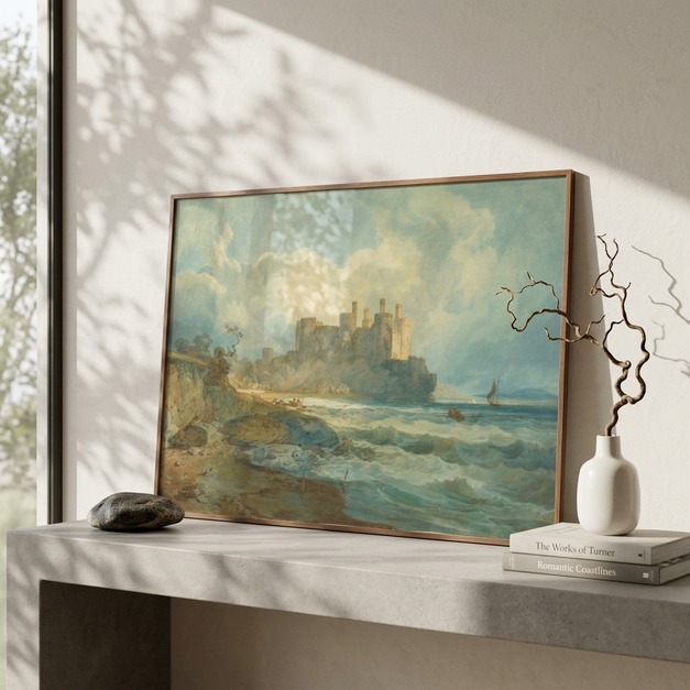 威廉&middot;透納 William Turner | Conway Castle, North Wales