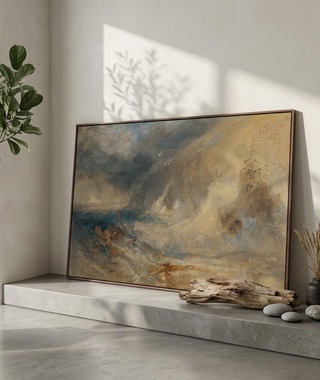 威廉&middot;透納 William Turner |  Longships Lighthouse, Land&rsquo;s End