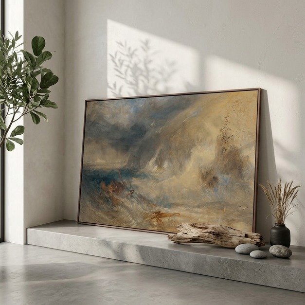 威廉&middot;透納 William Turner |  Longships Lighthouse, Land&rsquo;s End