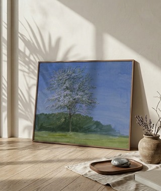 威廉&middot;透納 William Turner | Study of a Tree in Bloom