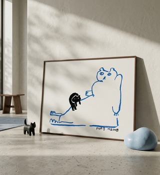 徐鵬雄｜喜歡肚子的貓 Belly-Loving Cat