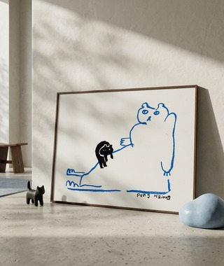 徐鵬雄｜喜歡肚子的貓 Belly-Loving Cat