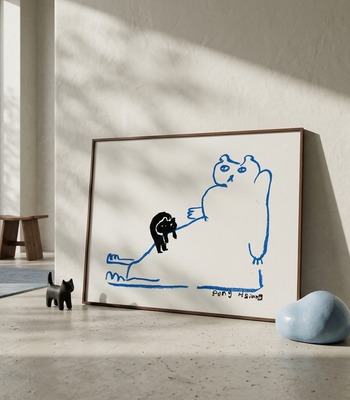 徐鵬雄｜喜歡肚子的貓 Belly-Loving Cat