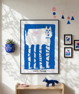 徐鵬雄｜綁腿貓 &nbsp;Leg-Wrapped Cat