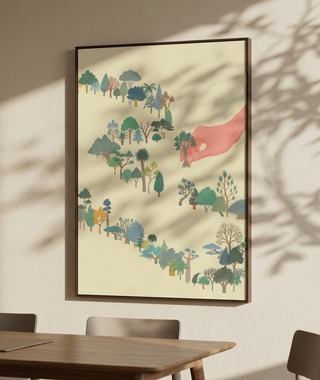 張梓鈞｜雜木林 | 大自然掛畫