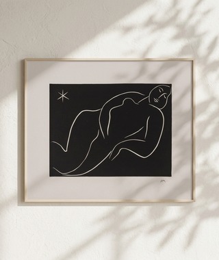 馬諦斯 Henri Matisse｜Nude with a Star