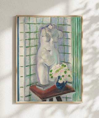 馬諦斯 Henri Matisse｜Antique and Carnations