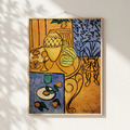 馬諦斯 Henri Matisse｜Interior, Yellow and Blue_4