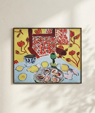 馬諦斯 Henri Matisse｜Still Life with Oysters