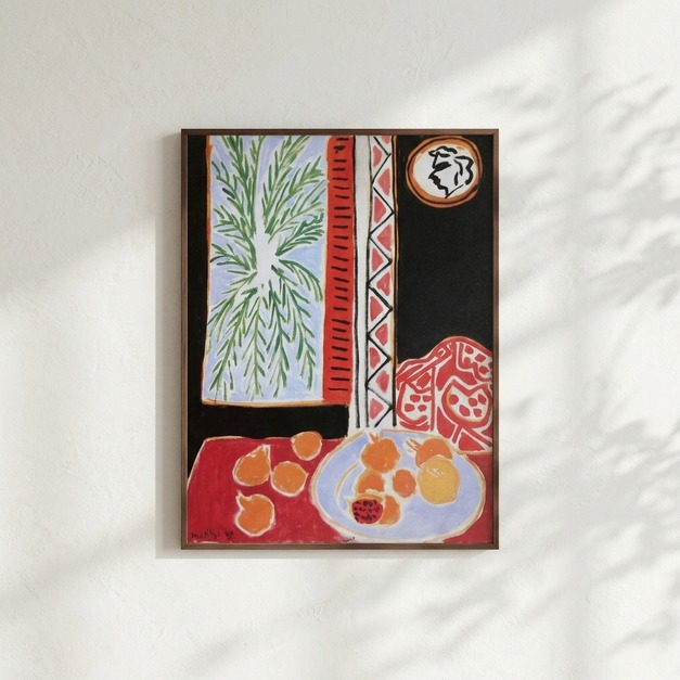 馬諦斯 Henri Matisse｜Still Life with Pomegranates
