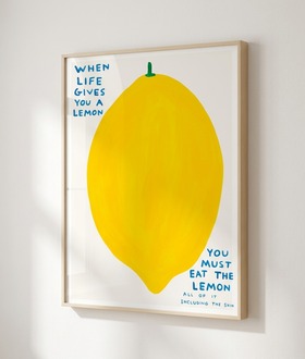 David Shrigley｜When Life Gives You A Lemon (當生活給你檸檬)