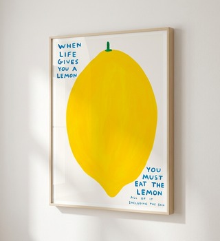 David Shrigley｜When Life Gives You A Lemon (當生活給你檸檬)