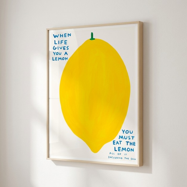 David Shrigley｜When Life Gives You A Lemon (當生活給你檸檬)
