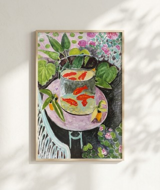 馬諦斯 Henri Matisse｜Goldfish